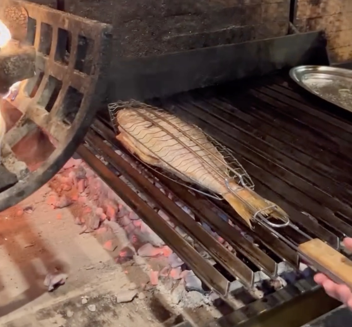 pescado a la parrilla